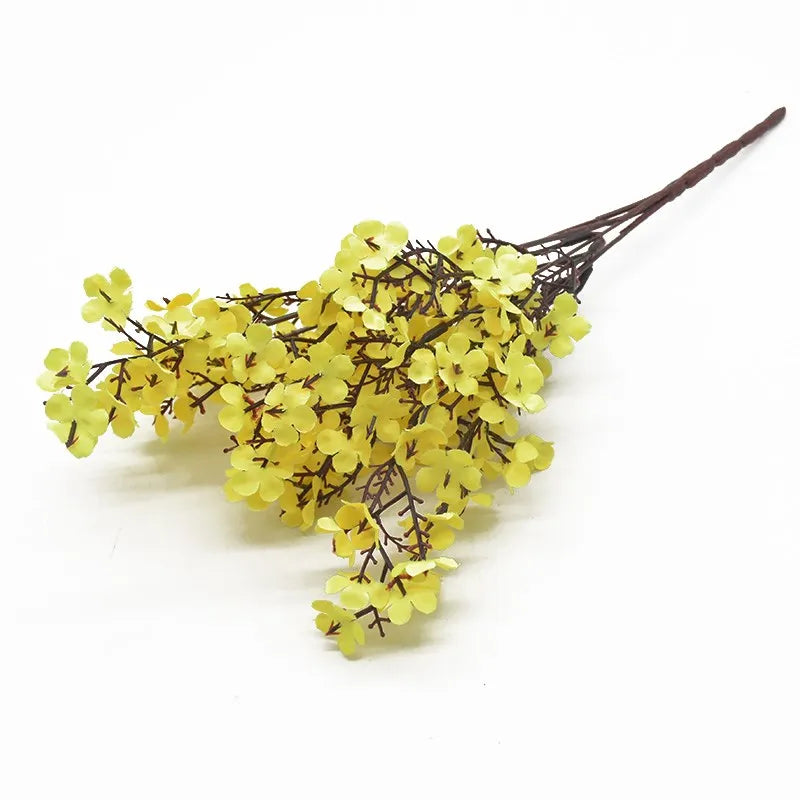 Silk Artificial Peach Blossom Branch – Wedding & Home Décor