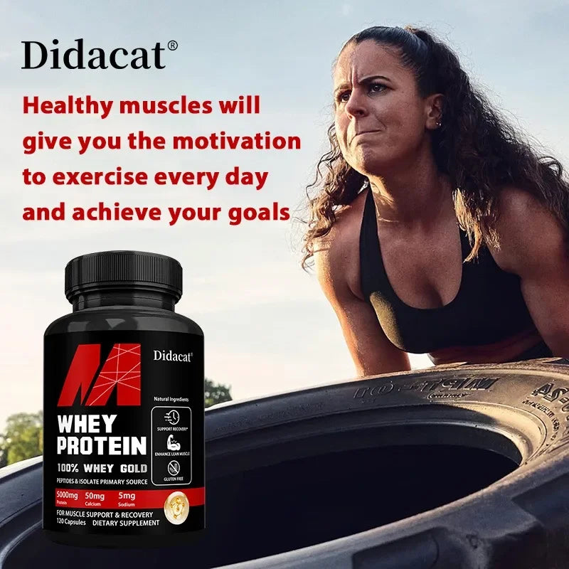 Didacat Whey Protein Concentrate – Gluten Free & Non-GMO Peaceful Pleasures Health and Wellness