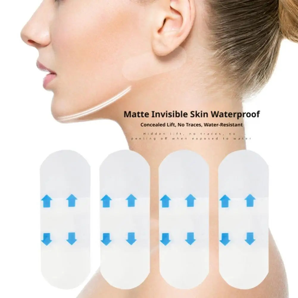 Face Lifting Shaping Sticker Invisible Seamless Firming Transparent Patch Women Waterproof Makeup V-face Patch Face Care Tools Peaceful Pleasures Health and Wellness