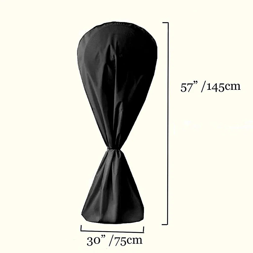 Oxford Cloth Floor Fan Dust Cover – Waterproof & Dustproof 57"