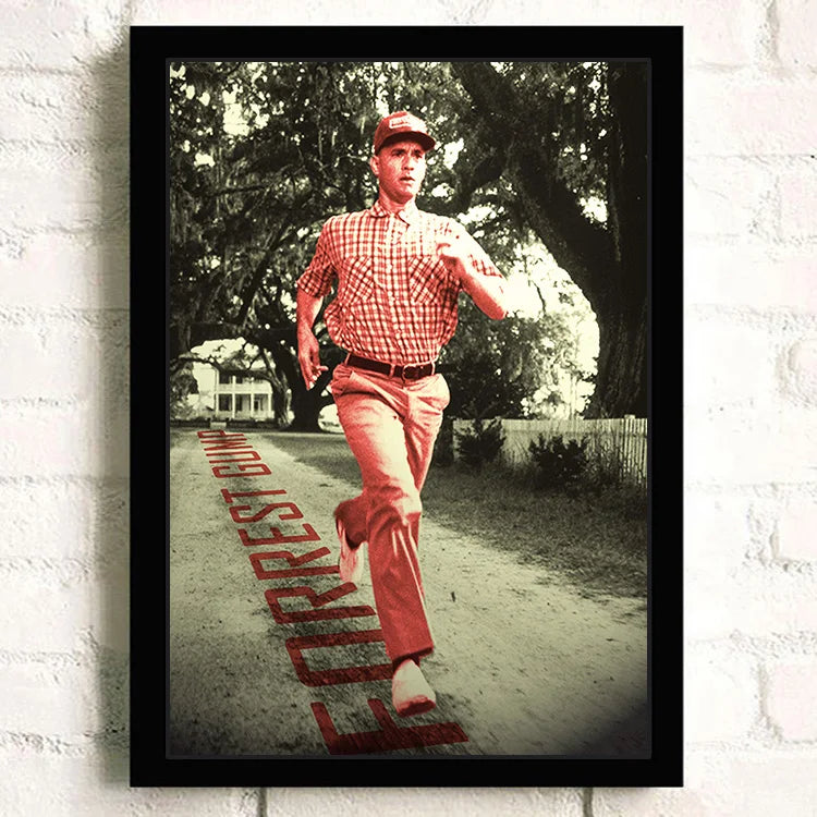 Forrest Gump Classic Movie Canvas Wall Art Poster | Home Decor