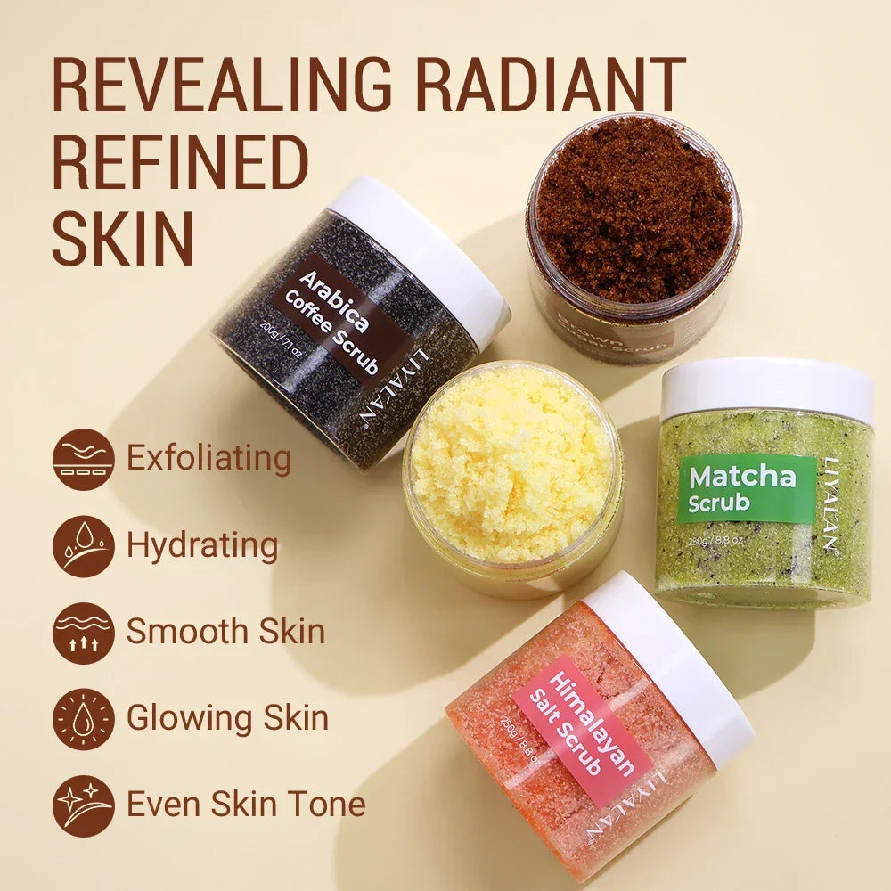 Sea Salt Body Scrub – 5 Scents, Exfoliating & Moisturizing Peaceful Pleasures Health and Wellness