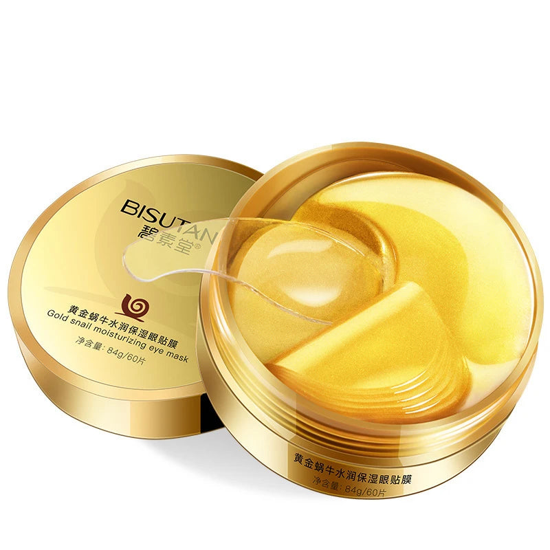 60pc Seaweed Gold Collagen Eye Patches – Dark Circles & Puffiness