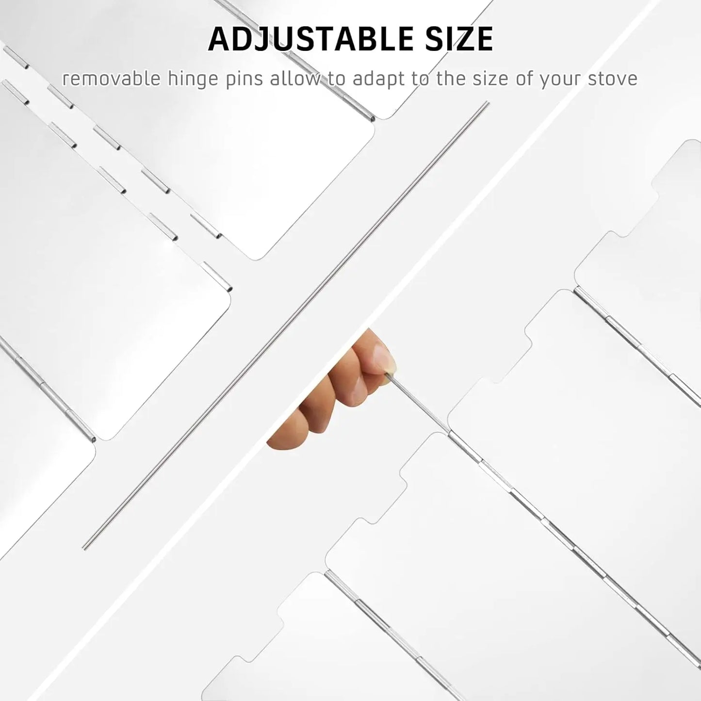 8/10/12 PlatesCamping Stove Wind Screen - Lightweight Aluminum Foldable Windscreen for For Camping Picnic ﻿& Outdoor Use ﻿ Peaceful Pleasures Health and Wellness