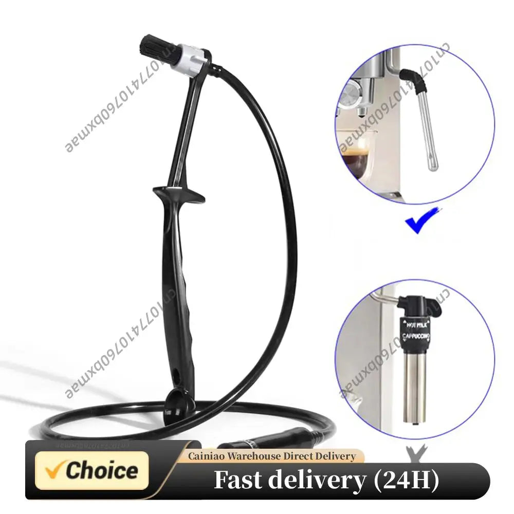 Coffee Machine Steam Cleaning Brush Espresso Machine Cleaning Brush Coffee Hine Rinse Head for Espresso Machine Cleaning Peaceful Pleasures Health and Wellness