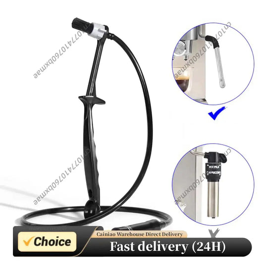 Coffee Machine Steam Cleaning Brush Espresso Machine Cleaning Brush Coffee Hine Rinse Head for Espresso Machine Cleaning Peaceful Pleasures Health and Wellness