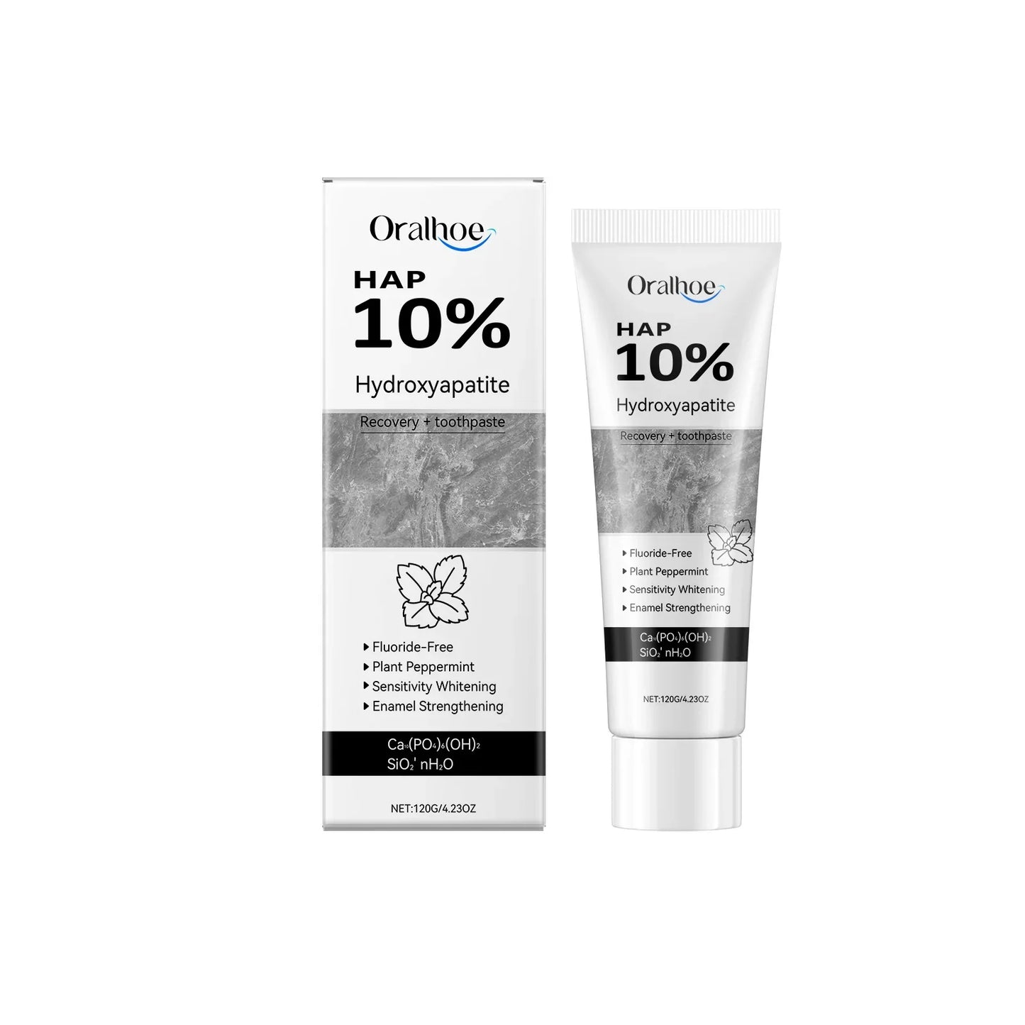 Hydroxyapatite Whitening Toothpaste – Enamel Repair & Fresh Breath