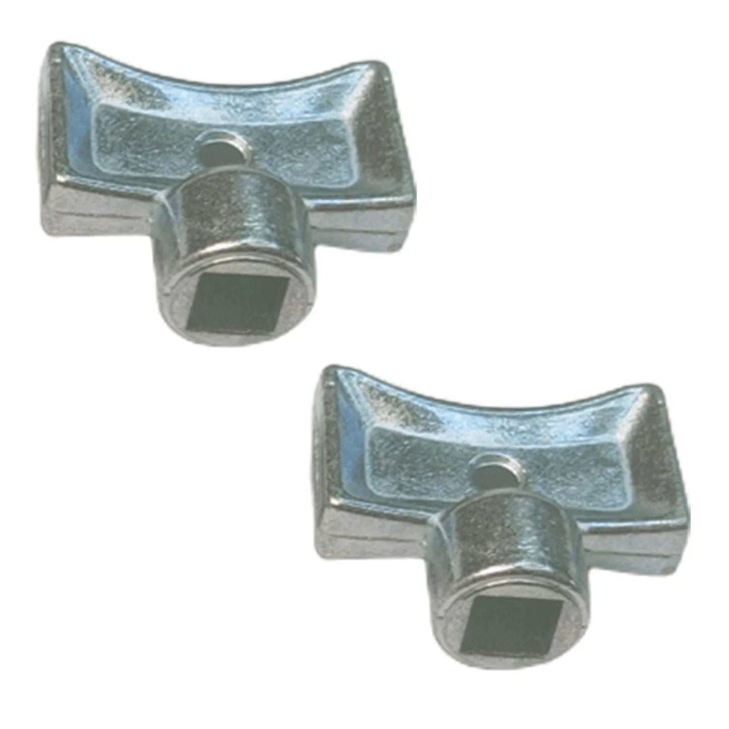 2-Pack Radiator Bleed Key – 5×5mm Zinc Alloy Valve Wrench