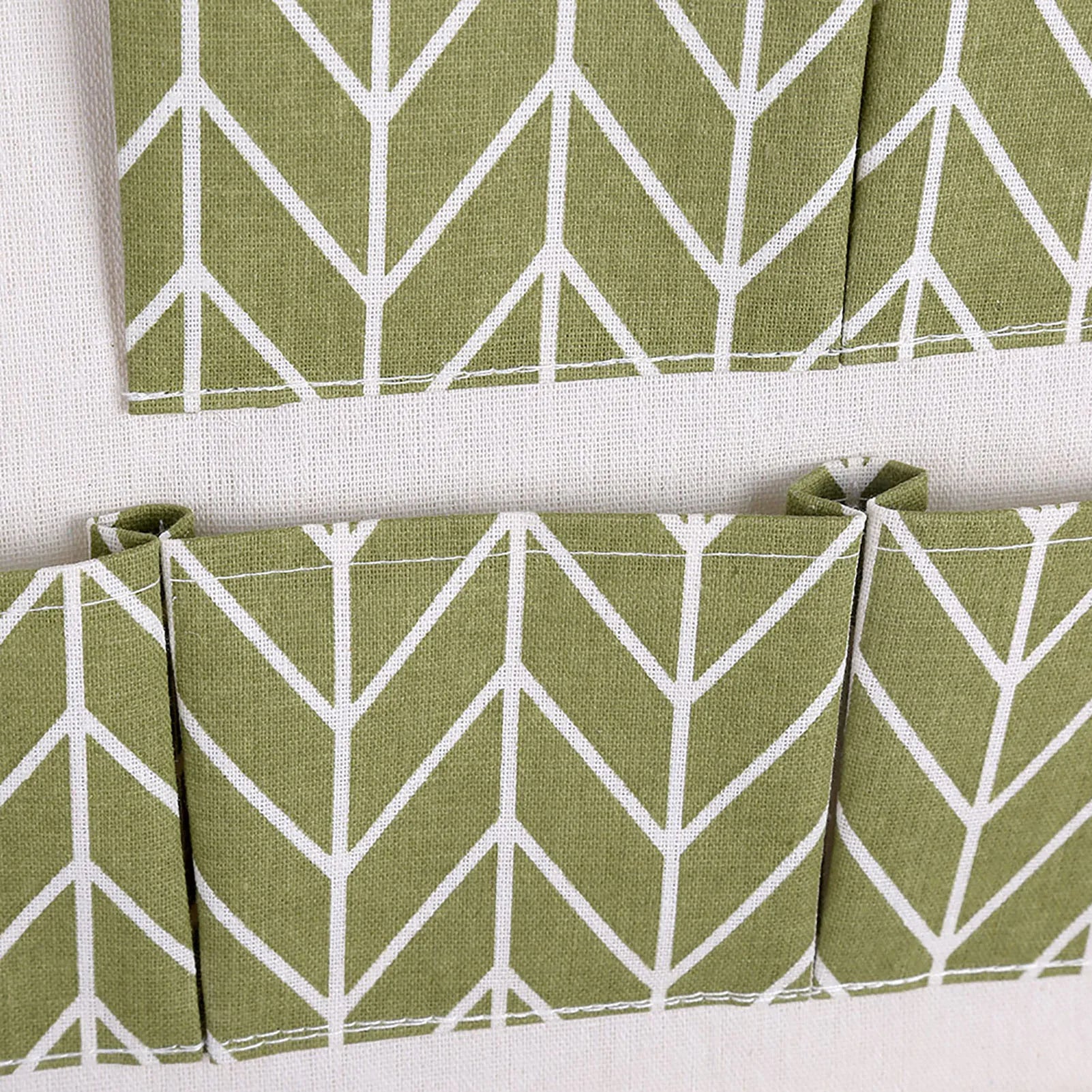 Hanging Storage Bag Hanging Pouch Large Capacity Waterproof Eco-friendly Cotton Linen Bathroom Bedroom for Home Peaceful Pleasures Health and Wellness