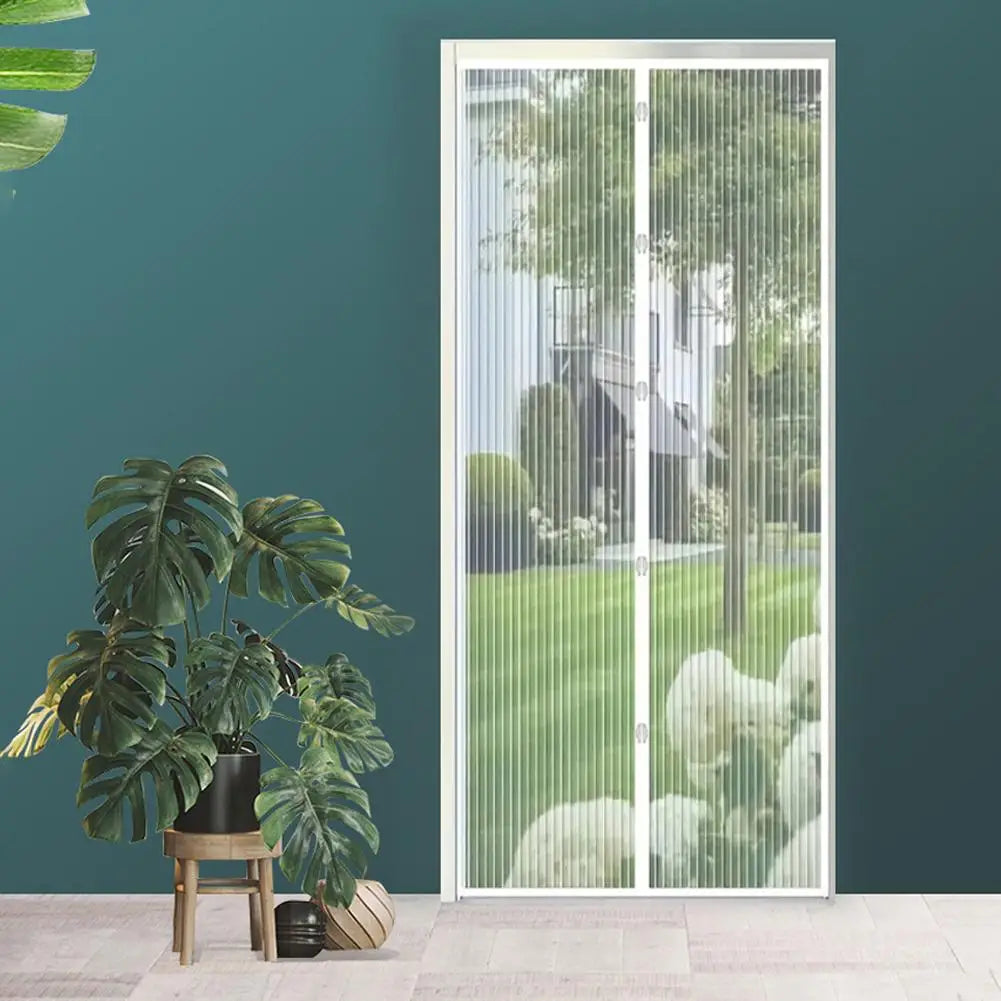 Magnetic Screen Door Mesh Curtain – Auto-Close Insect & Fly Screen