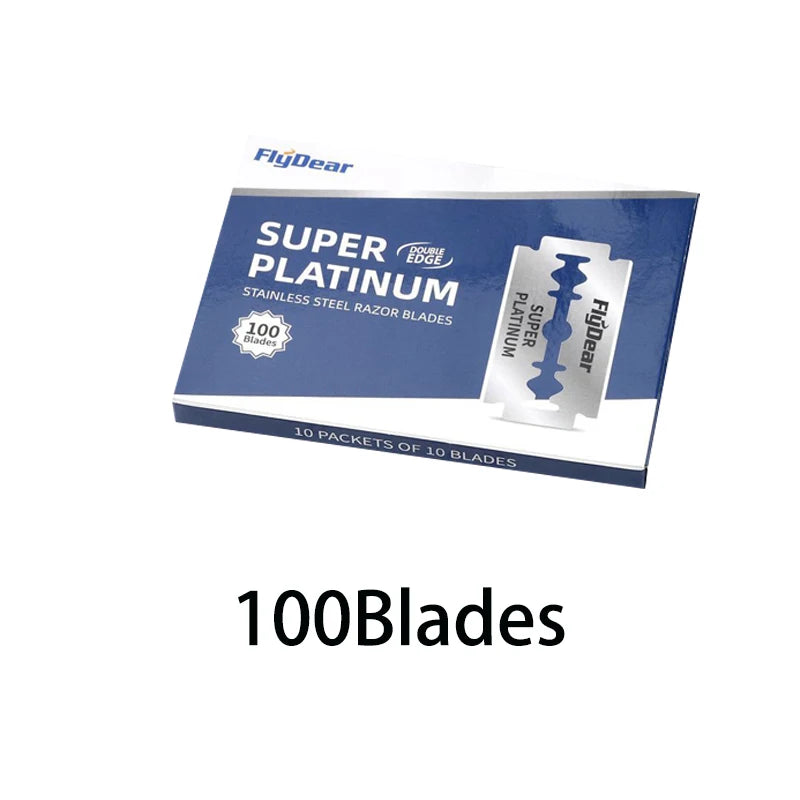 Double Edge Safety Razor Blades – Stainless Steel Barber Tool