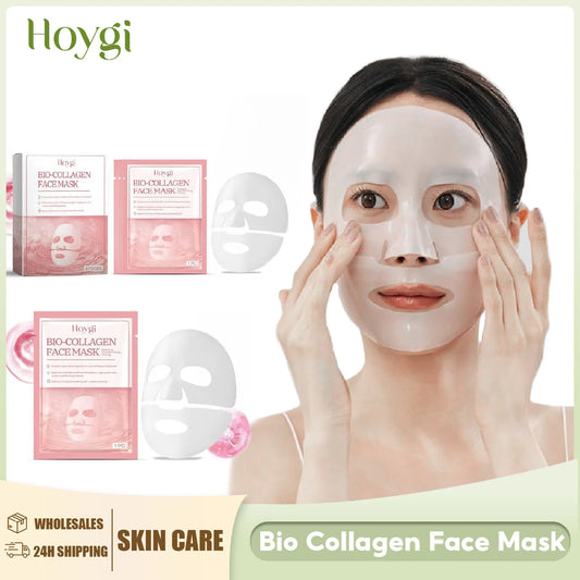 Bio Collagen Face Mask Hydrating Overnight Lifting Rejuvenation Shrink Pores Moisturizing Refreshing Brightening Face Skin Care Peaceful Pleasures Health and Wellness