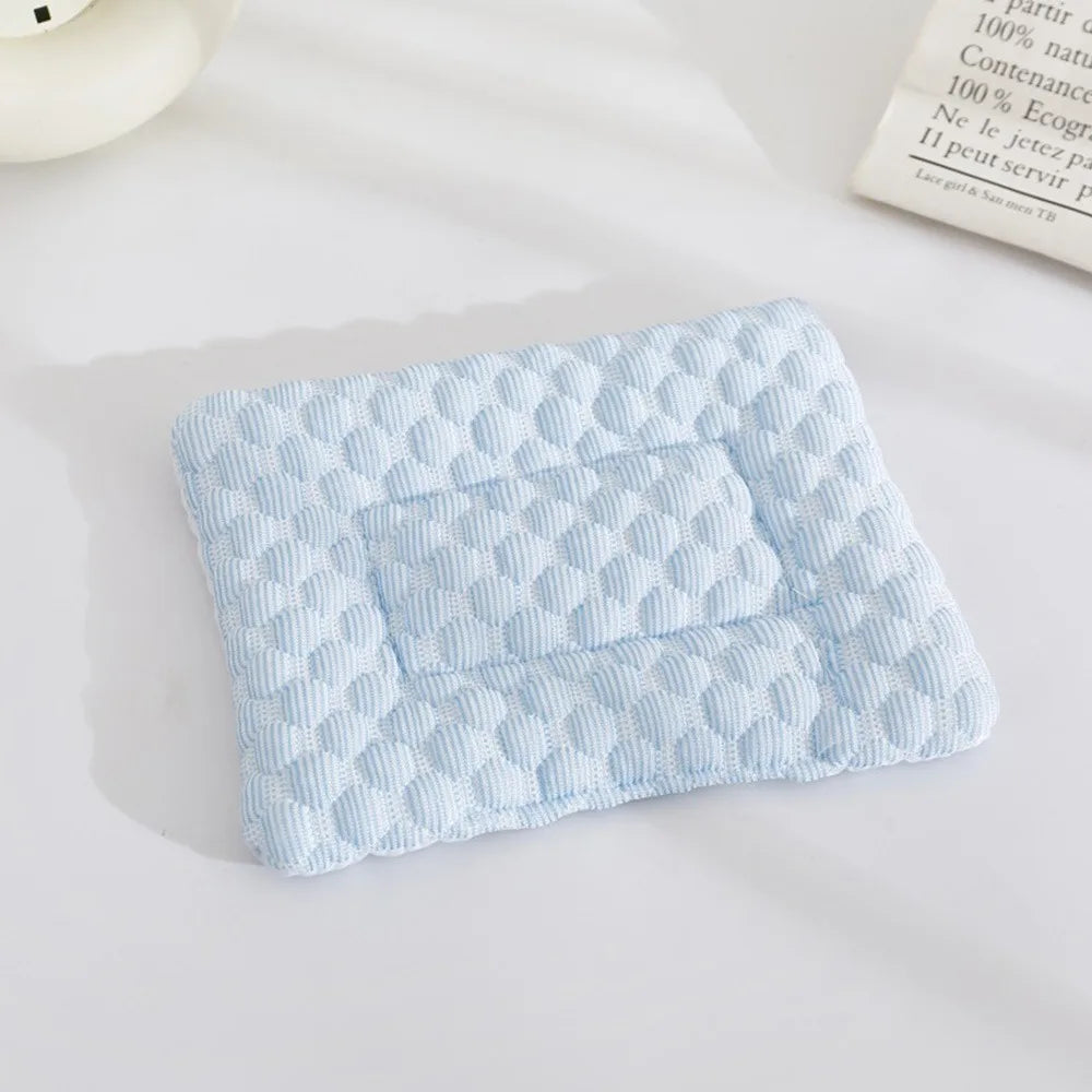 Small Pet Cooling Mat | Ice Silk Hamster Guinea Pig Bed Pad