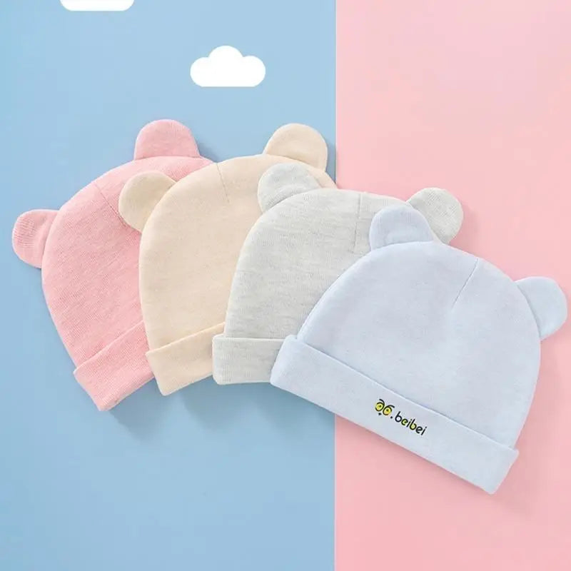Newborn Baby Knit Bonnet Hat 0–6 Months | Boys & Girls Cap