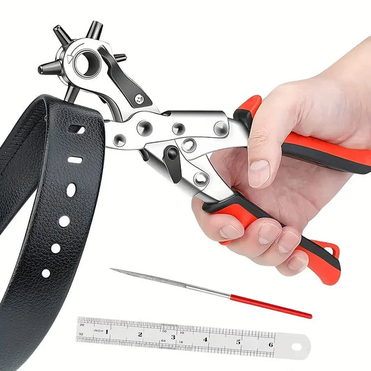 Carbon Steel Leather Hole Punch – Belt & Craft Punching Tool Leather Hole Punch Peaceful Pleasures Health and Wellness