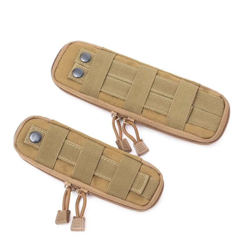 Tactical MOLLE Knife Pouch – Nylon EDC Folding Knife Holder Tactical Knife Pouch Peaceful Pleasures Health and Wellness