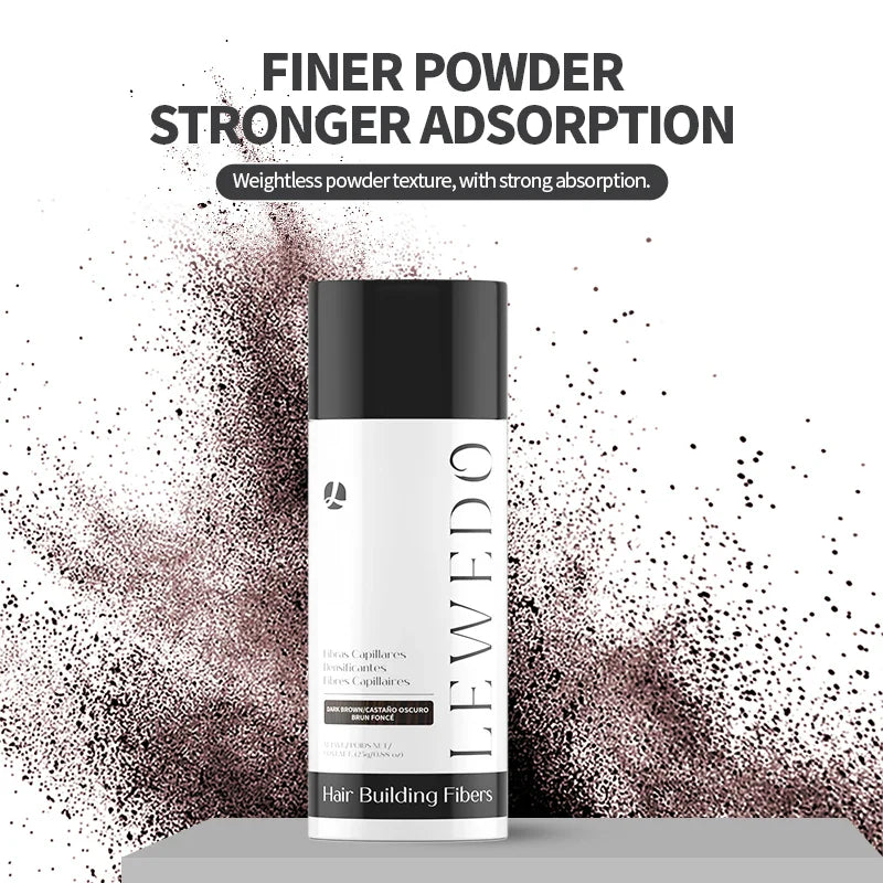 LEWEDO Keratin Hair Fiber Building Powder 25g | Fuller Hair