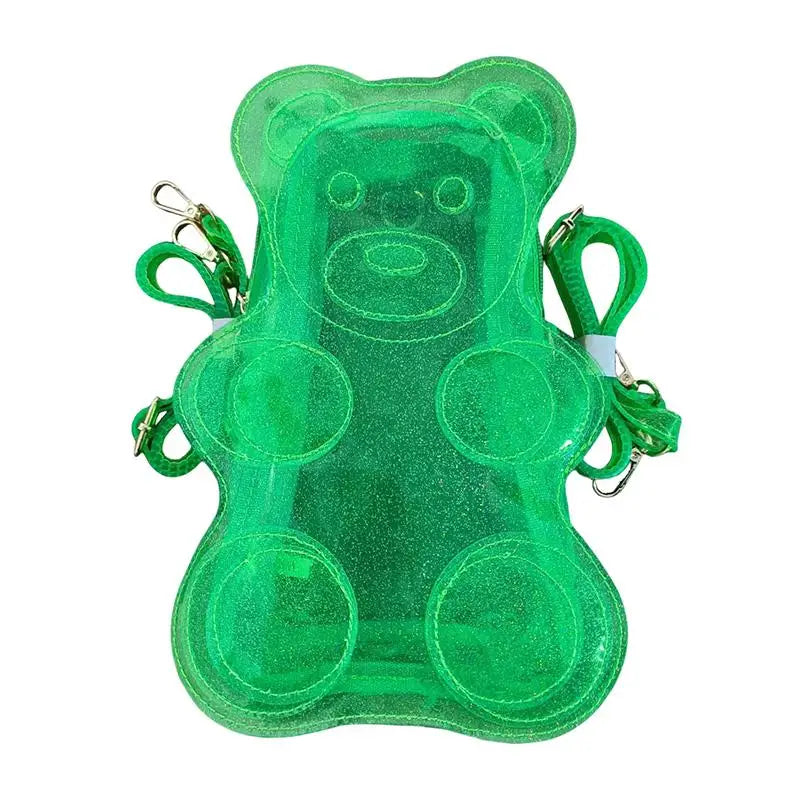 Ita Backpack Cute Bear Clear PVC Display Bag | Anime & School