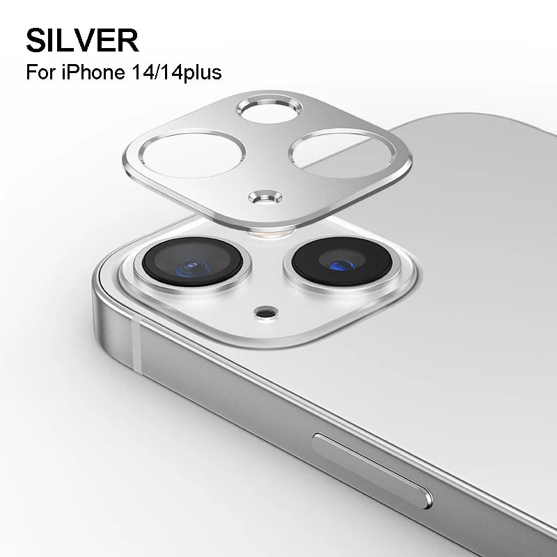 Aluminum Alloy Metal Lens Ring Accessories iPhone15 Pro Max Camera Protector iphone Accessories iphone 15 Pro Max Case Peaceful Pleasures Health and Wellness Silver for iPhone14