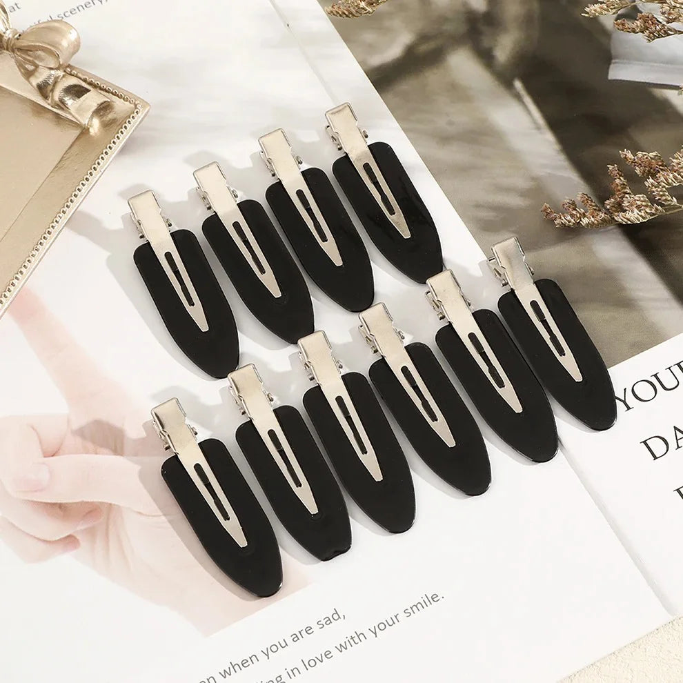 No Bend Seamless Hair Clips Side Bangs Barrette Makeup Washing Face