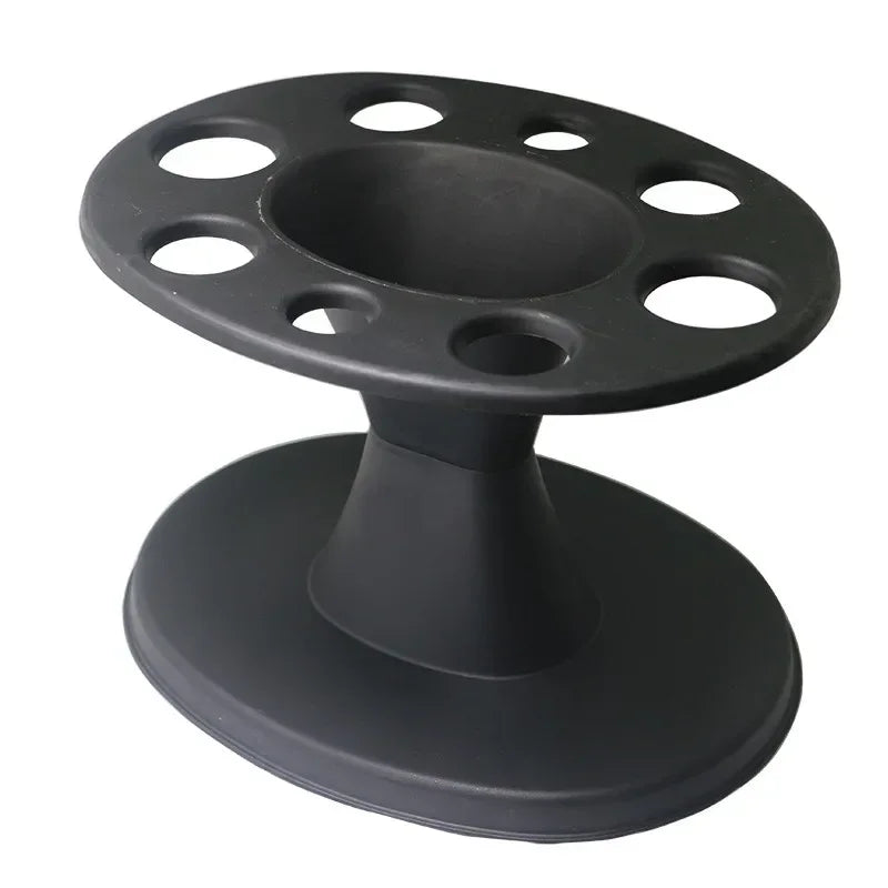 1Pcs Salon Barber Comb PP Storage Stand For Hairdressing Combs Brushes Scissors Iron Roll Organizer Rack Hair Styling Holder Peaceful Pleasures Health and Wellness