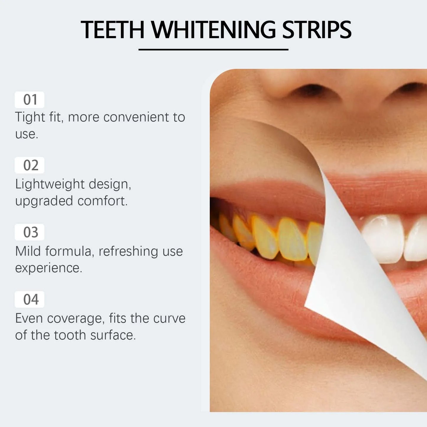 Oralhoe Teeth Whitening Strips | Enamel-Safe, Fresh Breath