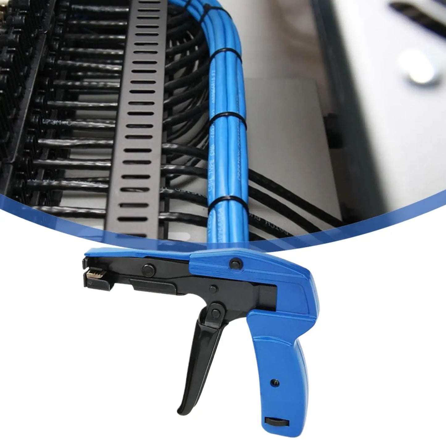 Cable Tie Tensioning & Cutting Tool | Nylon Zip Tie Gun Cable Tie Tool Peaceful Pleasures Health and Wellness