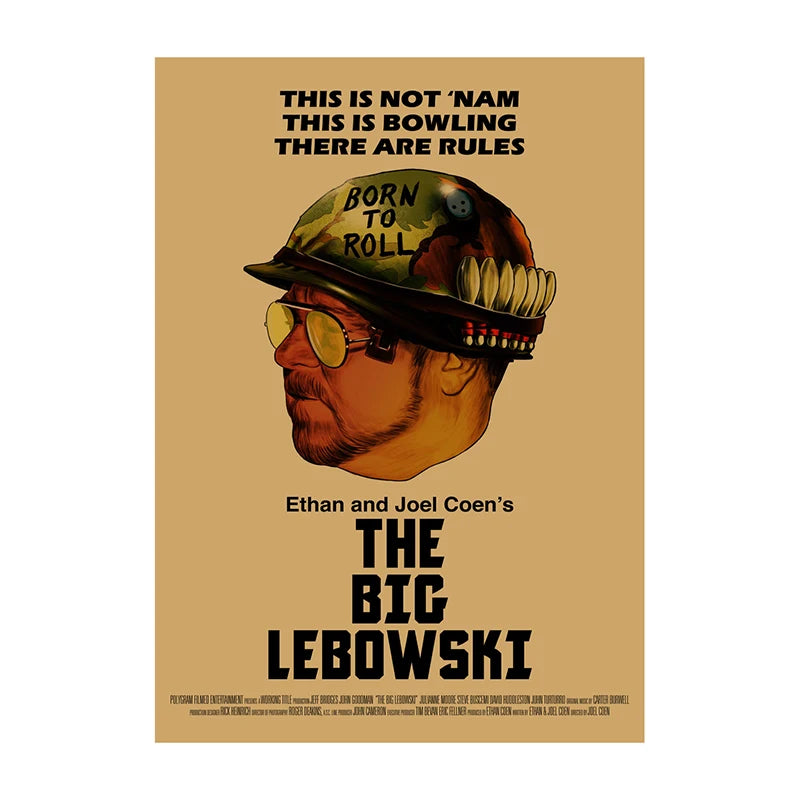 Retro Leon Movie Canvas Wall Art | Vintage Film Poster Print
