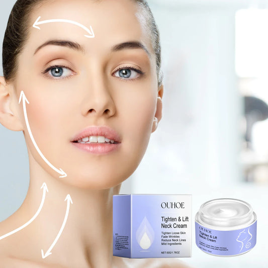 OUHOE Neck Firming & Lifting Cream – Tightening Moisturizer 50g Neck Firming Cream Oasis Select