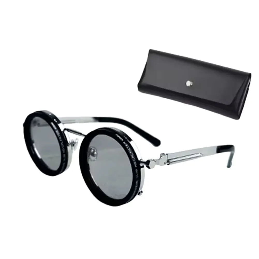 Retro Polarized Fishing Glasses with Adjustable ND Filter – Men’s Driving & Outdoor Sunglasses Peaceful Pleasures Health and Wellness Silver spain