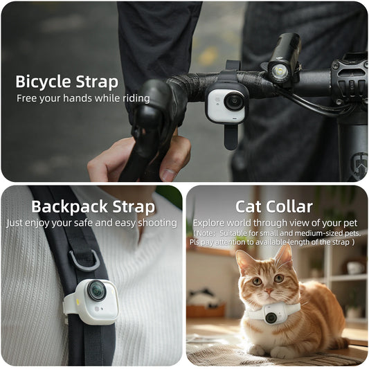 Insta360 GO Ultra Silicone Strap & Protective Case | 6-in-1 Camera Strap & Case Peaceful Pleasures Health and Wellness