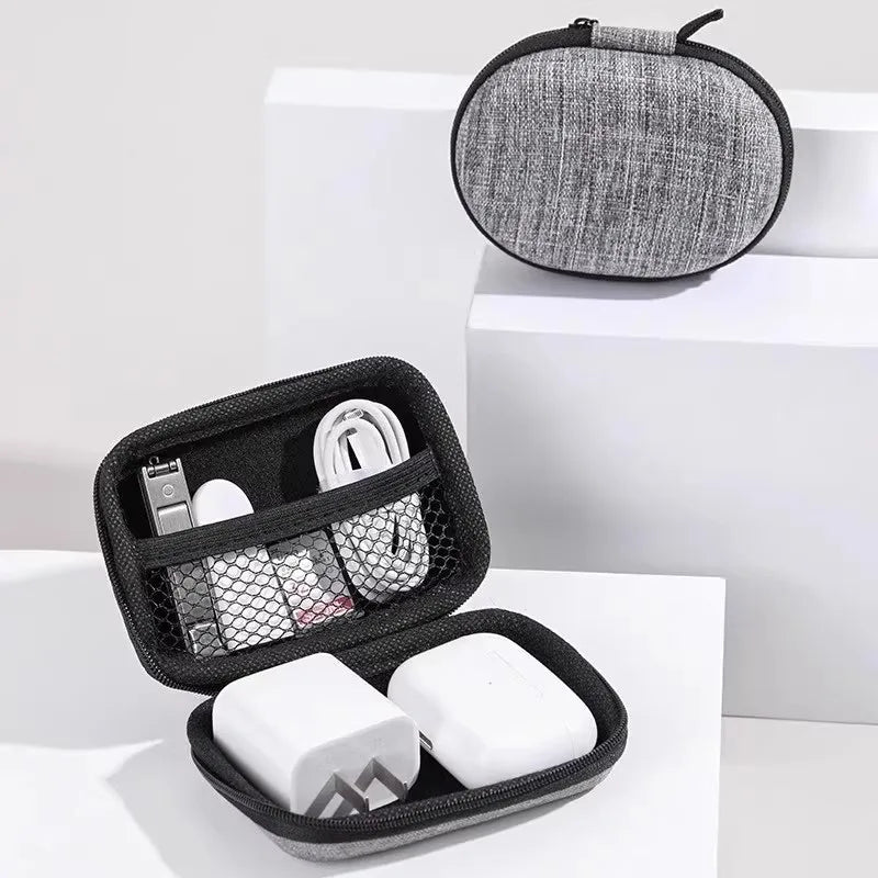 Electronics Organizer Pouch for Cables, Chargers & Headphones