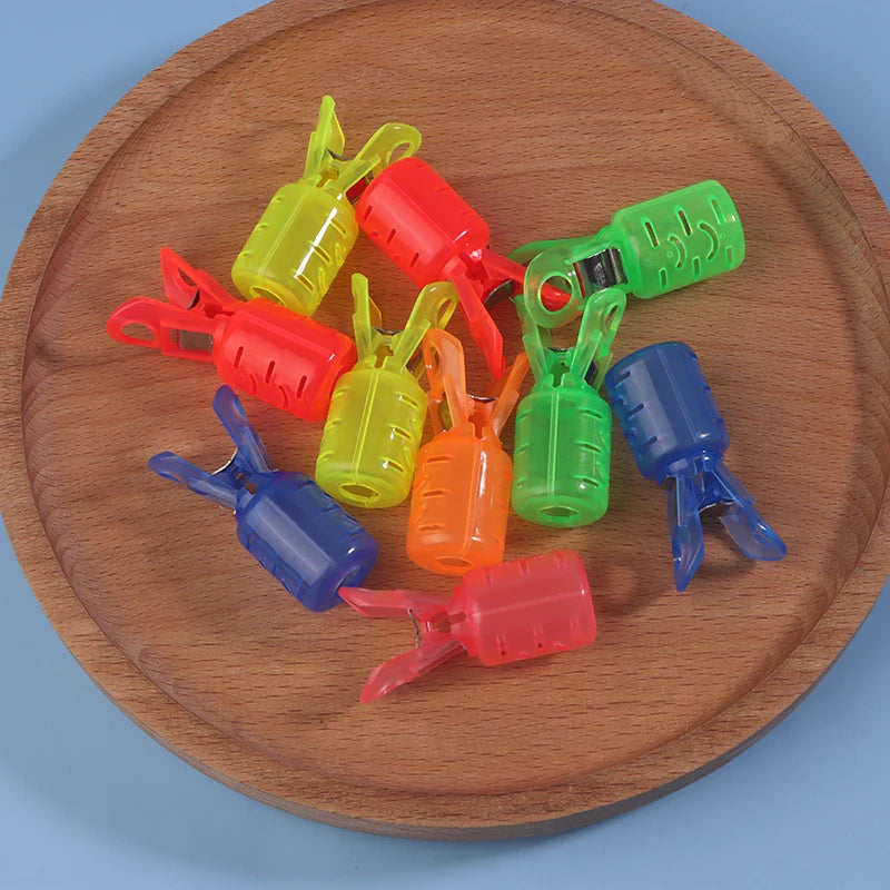 Random Squid Jig Hook Protector Cover Shrimp Storage Case Buckle Tail Hook Cover Fishing Jigs Lure Safety Cap Plastic Sleeves Peaceful Pleasures Health and Wellness