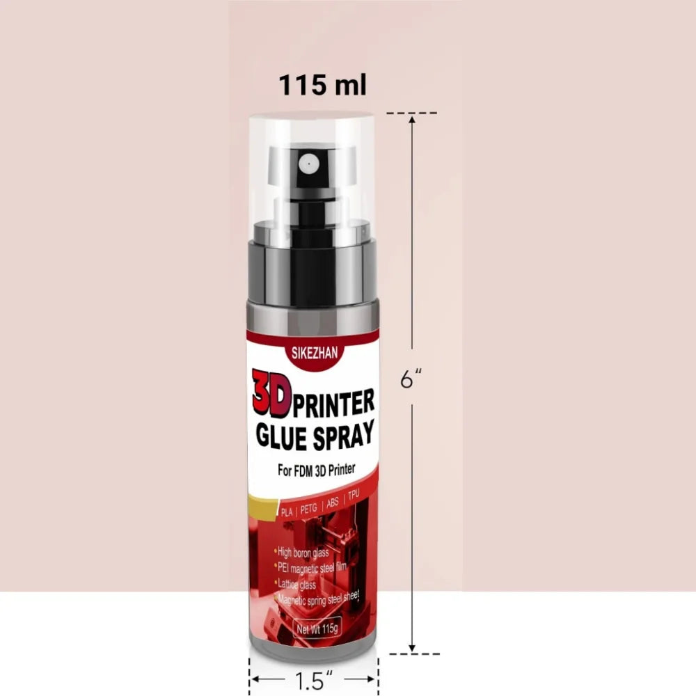 3D Printer Glue Bed Adhesive Anti-Warp for PLA ABS PETG TPU. Strong Bond Easy Release. High Adhesion for Heated Build Plate Peaceful Pleasures Health and Wellness