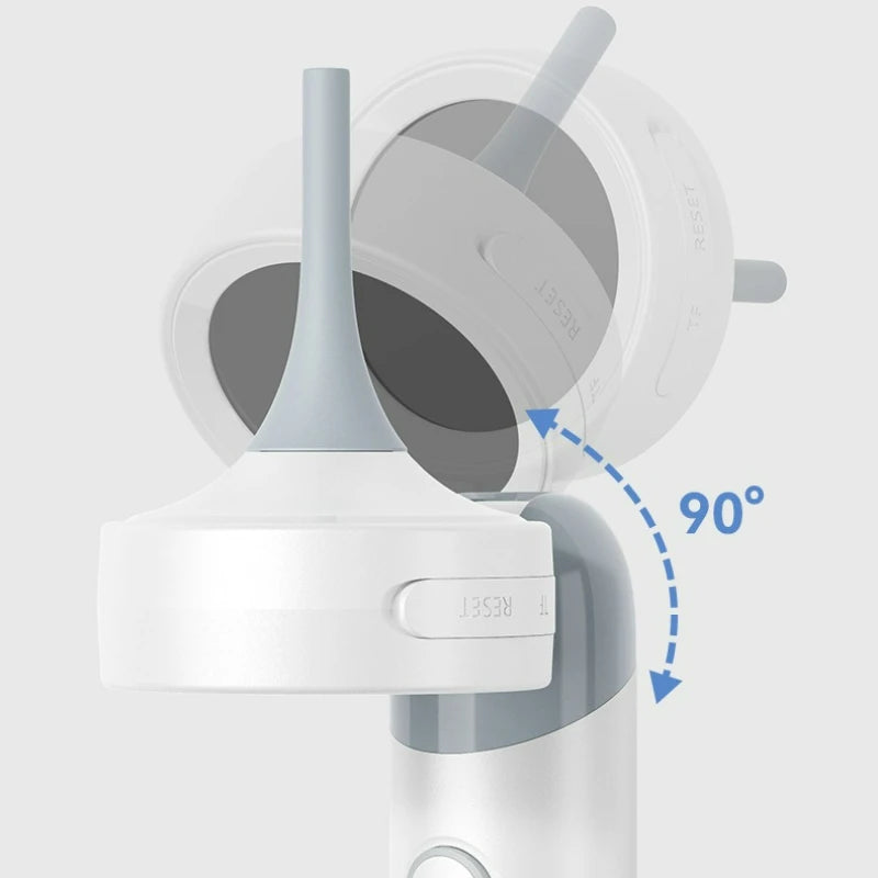1.38'' Ear Camera Wit IPS Display and 1080P Camera Ear Check Portable Inspector for Ear Mouth Pet With 12tips Replaceable Tools Peaceful Pleasures Health and Wellness