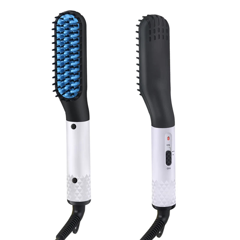 Professional Hair Comb Brush Beard Straightener Multifunctional Hair Straightening Comb Hair Curler Fast Heating Styling Tools Peaceful Pleasures Health and Wellness 030 1 AU