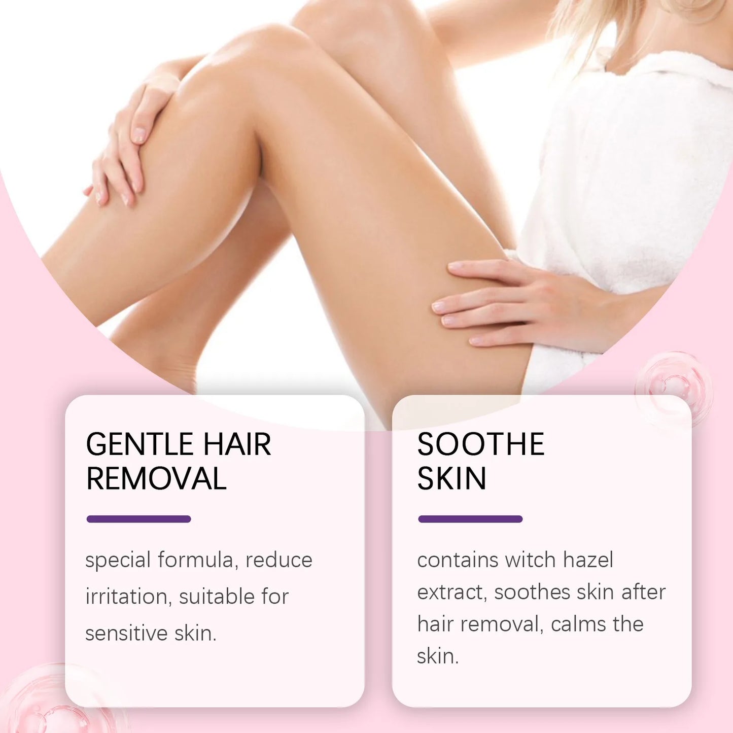 OceAura Sensitive Skin Hair Removal Cream | Bikini & Body