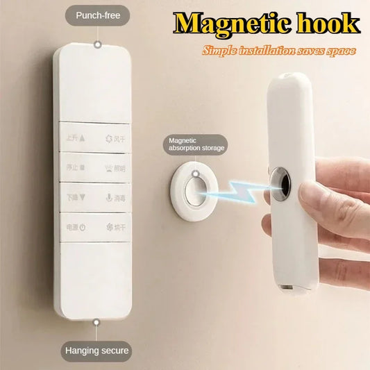 Magnetic Hooks & Storage Box for Fridge – Home Organizer Magnetic Storage Hooks Peaceful Pleasures Health and Wellness