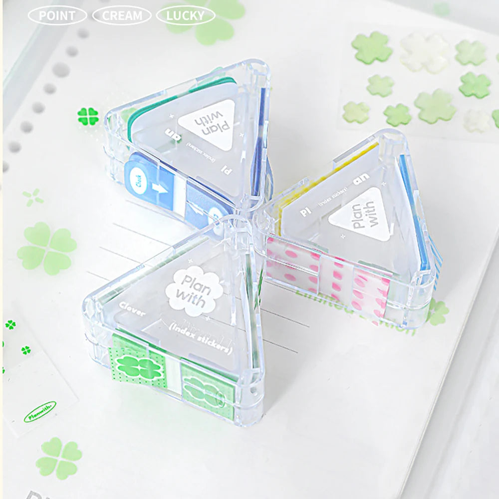 90 Sheets Triangle Index Stickers Labels Classroom Notes Sticky