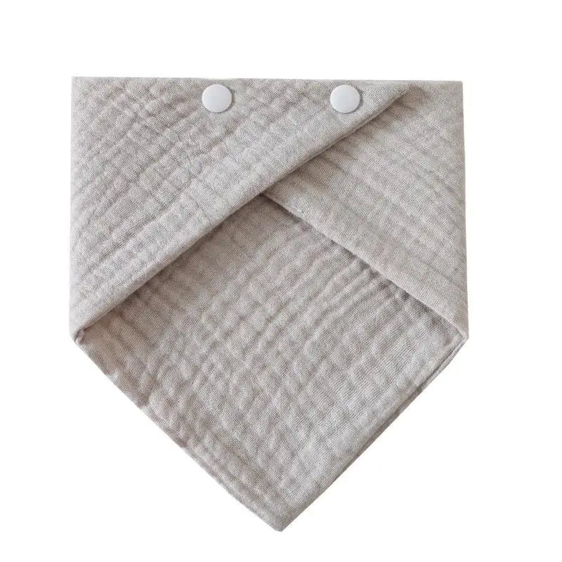 4-Layer Cotton Baby Burp Cloth & Drool Bib | Newborn 0–1Y