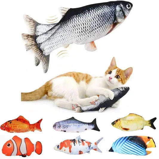 Floppy Fish Cat Toy – USB Rechargeable Interactive Cat Toy Interactive Cat Toy Peaceful Pleasures Health and Wellness