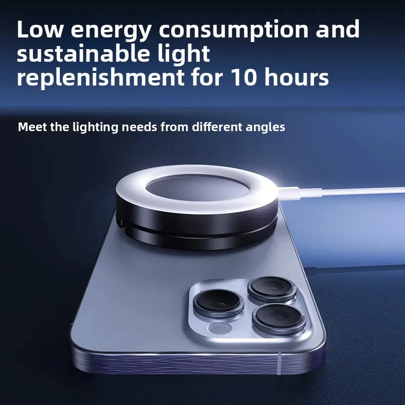 portable light for video shooting lamp RGB light photography light for photo shooting for iphone magnetic fill light phone Peaceful Pleasures Health and Wellness