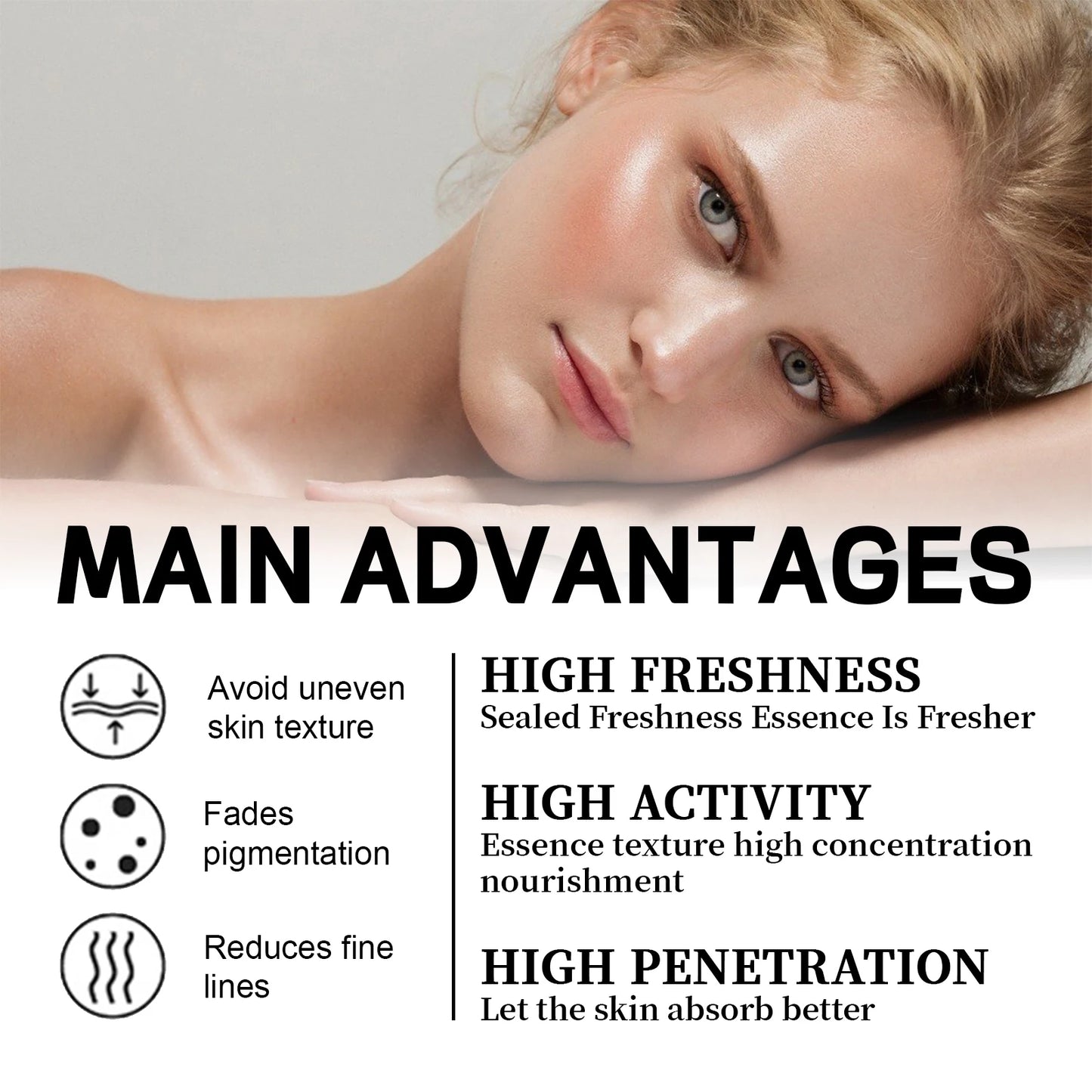 Anti-Wrinkle Face Serum | Pore Minimizing & Brightening 30ml