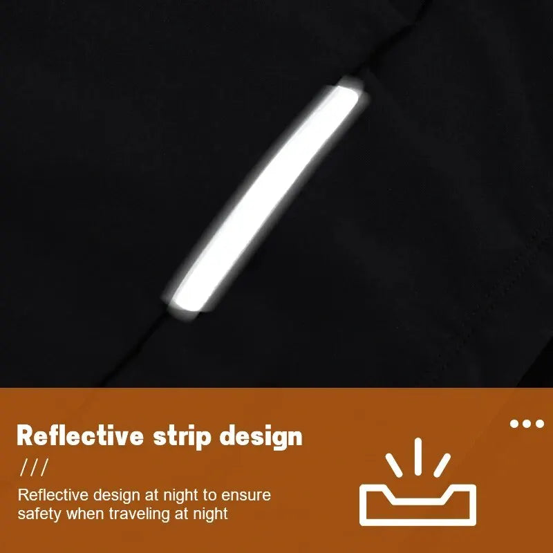 Winter Thermal Cycling Jacket – Unisex Windproof Full Zip