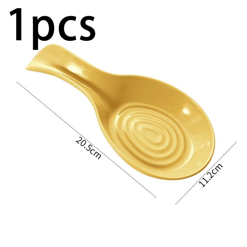 Large Ceramic Spoon Rest | Heat-Resistant, Dishwasher Safe