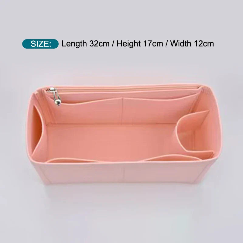 Felt Purse Organizer Insert – Bag Shaper & Storage Liner