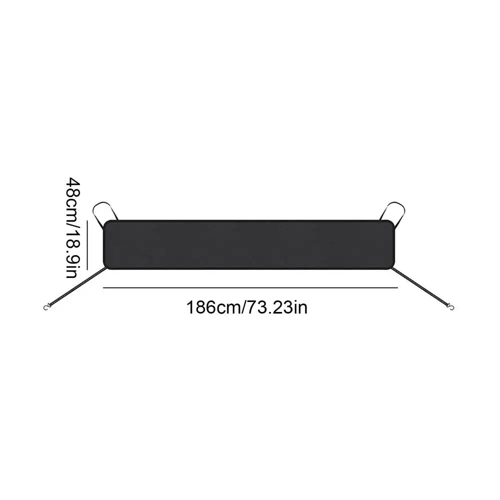 Car Windshield Cover Four-Season Protective Cover Shade Blocking Waterproof Protector For Truck Auto Leaves Protection Dust Peaceful Pleasures Health and Wellness 186x48cm