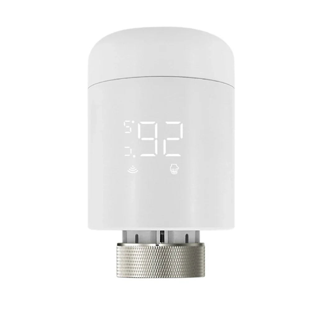 Smart Zigbee Radiator Thermostat – Voice Control & Child Lock