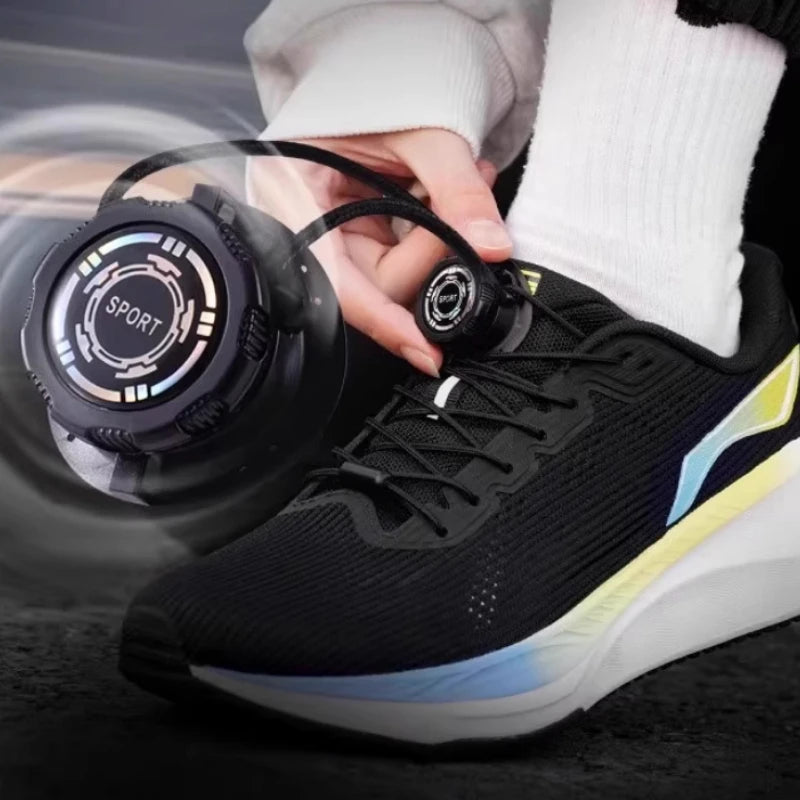 No-Tie Shoelaces with Swivel Buckle – Sneakers & Tennis Shoes