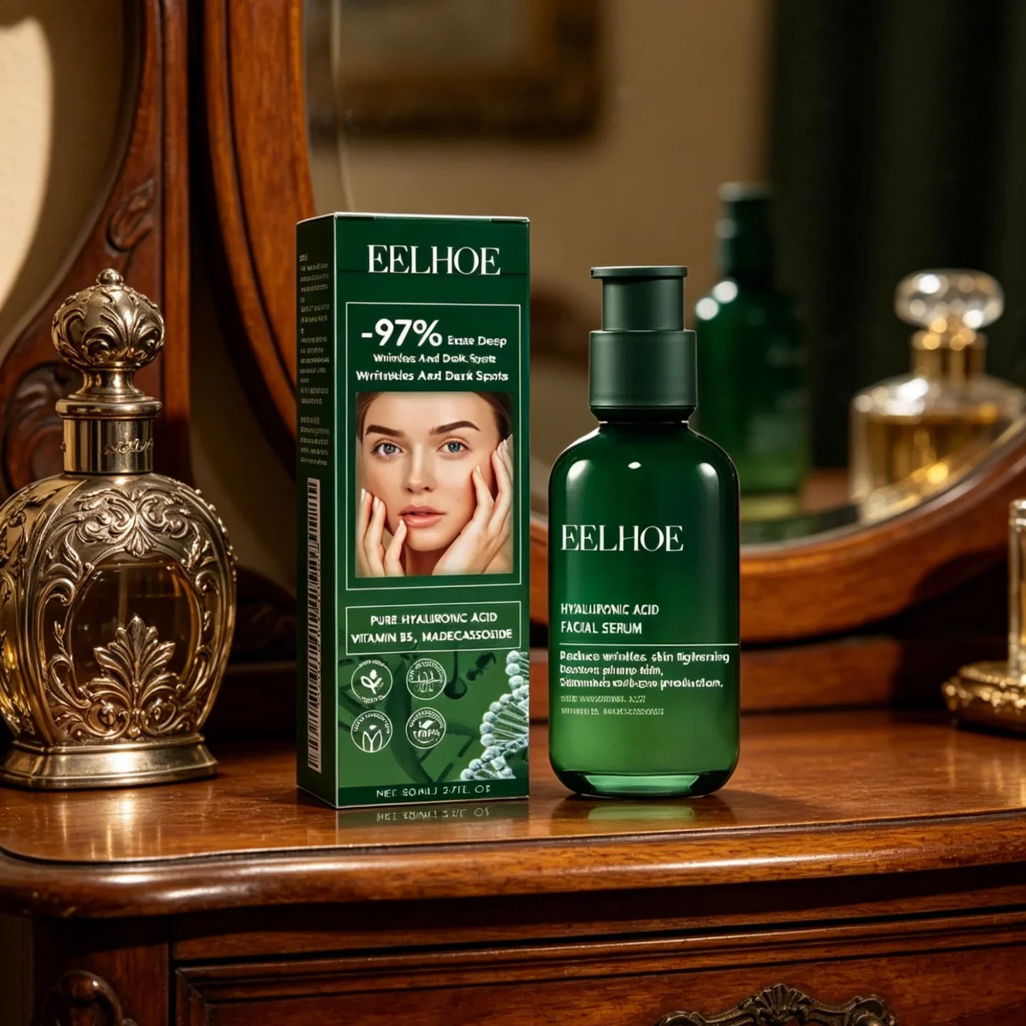 EELHOE Hyaluronic Acid Anti-Aging Face Serum 80ml – Firm & Hydrate